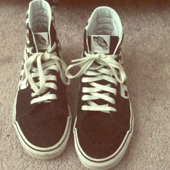 a pair of vans